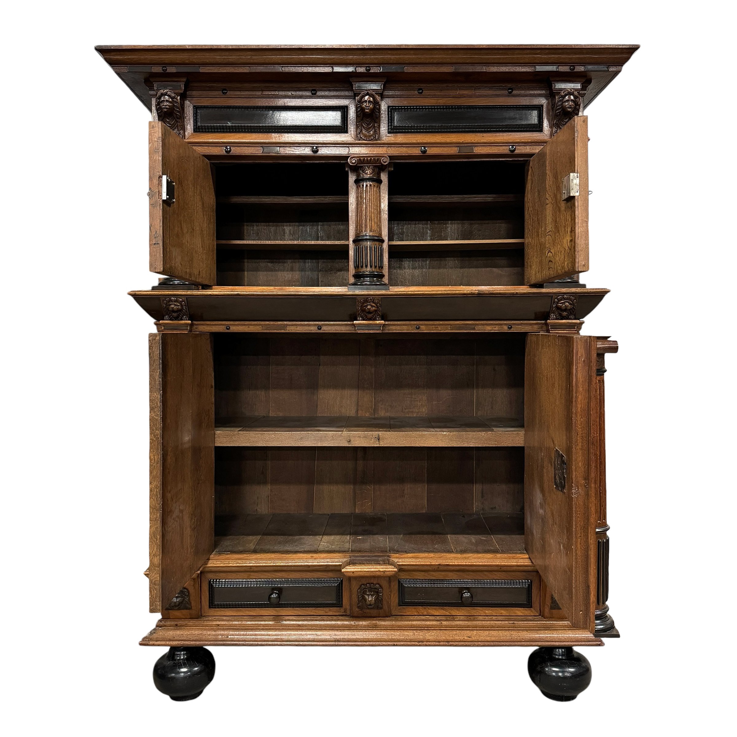 17th Century Dutch Kussenkast — RIGHT | PROPER 17th Century Dutch Kussenkast — RIGHT | PROPER